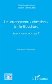 Un lotissement chretien a l'Ile-Bouchard (eBook, PDF)
