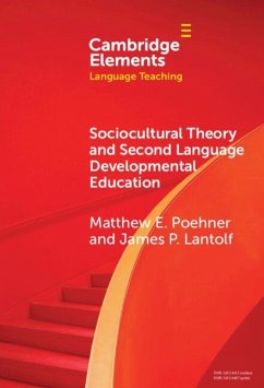 Cover Sociocultural Theory and Second Language Developmental Education (eBook, ePUB)