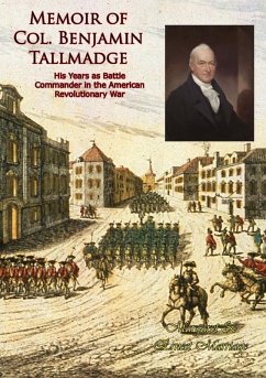 Cover Memoir of Col. Benjamin Tallmadge: (eBook, ePUB)
