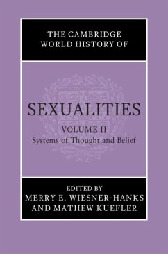 Cover Cambridge World History of Sexualities: Volume 2, Systems of Thought and Belief (eBook, PDF)