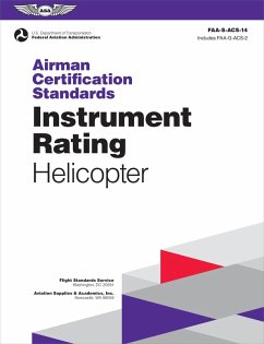 Cover Airman Certification Standards: Instrument Rating - Helicopter (2024) (eBook, ePUB)