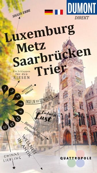 DUMONT direkt Reiseführer E-Book Luxemburg, Metz, Saarbrücken, Trier (eBook, PDF)