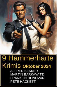 Cover 9 Hammerharte Krimis Oktober 2024 (eBook, ePUB)