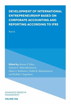 Cover Development of International Entrepreneurship Based on Corporate Accounting and Reporting According to IFRS (eBook, ePUB)