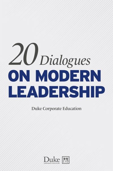 20 Dialogues on Modern Leadership (eBook, ePUB) 20 Dialogues on Modern Leadership (eBook, ePUB)