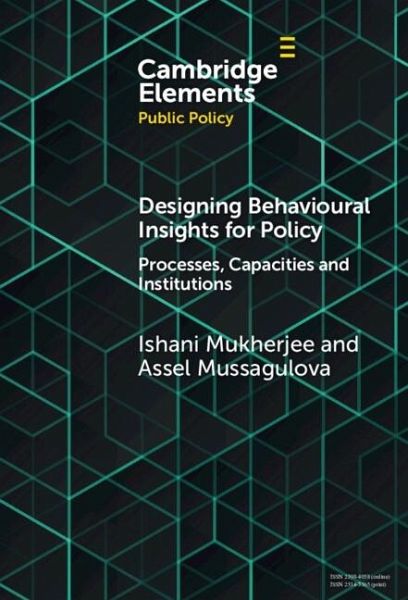 Designing Behavioural Insights for Policy (eBook, ePUB)