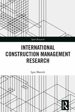 International Construction Management Research (eBook, ePUB) - Martek, Igor