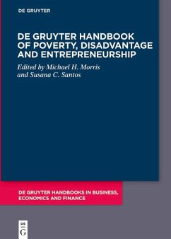 Cover De Gruyter Handbook of Poverty, Disadvantage and Entrepreneurship (eBook, PDF)