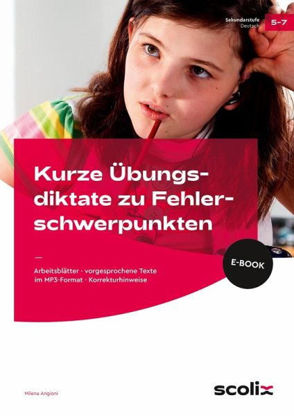 Kurze Übungsdiktate zu Fehlerschwerpunkten Kl. 5-7 (eBook, PDF)