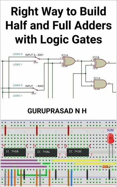 Right Way to Build Half and Full Adders with Logic Gates (eBook, ePUB) Right Way to Build Half and Full Adders with Logic Gates (eBook, ePUB)