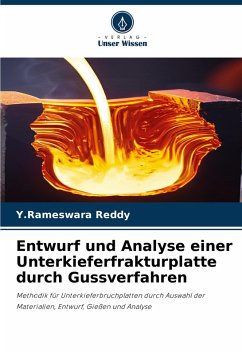Cover Entwurf und Analyse einer Unterkieferfrakturplatte durch Gussverfahren