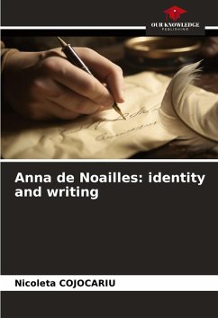 Cover Anna de Noailles: identity and writing