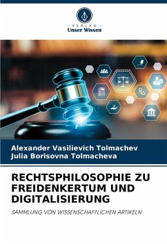 Cover RECHTSPHILOSOPHIE ZU FREIDENKERTUM UND DIGITALISIERUNG
