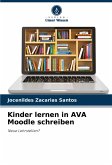 Kinder lernen in AVA Moodle schreiben