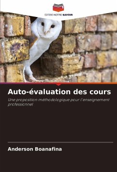 Cover Auto-évaluation des cours