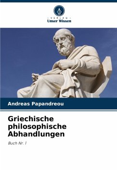 Cover Griechische philosophische Abhandlungen