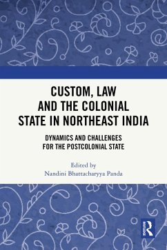 Cover Custom, Law and the Colonial State in Northeast India (eBook, ePUB)