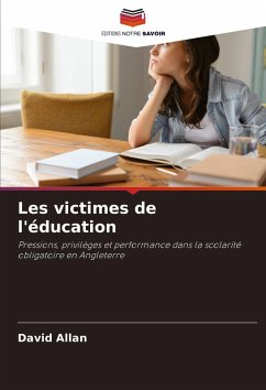 Les victimes de l'éducation - Allan, David