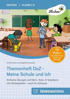 Cover Themenheft DaZ - Meine Schule und ich