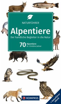 Cover KOMPASS Naturführer Alpentiere