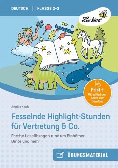 Cover Fesselnde Highlight-Stunden für Vertretung & Co.