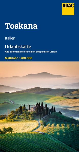 ADAC Urlaubskarte Toskana 1:200.000 ADAC Urlaubskarte Toskana 1:200.000