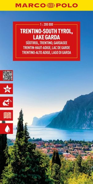MARCO POLO Reisekarte Italien 03 Südtirol, Trentino, Gardasee 1:200.000 MARCO POLO Reisekarte Italien 03 Südtirol, Trentino, Gardasee 1:200.000