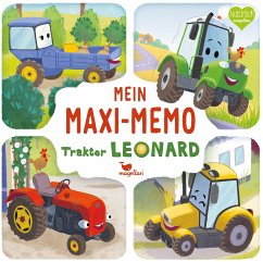 Cover Mein Maxi-Memo - Traktor Leonard