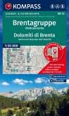 KOMPASS Wanderkarte 73 Brentagruppe, Weltnaturerbe / Dolomiti di Brenta 1:50.000 KOMPASS Wanderkarte 73 Brentagruppe, Weltnaturerbe / Dolomiti di Brenta 1:50.000