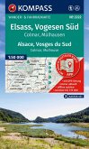 KOMPASS Wanderkarten-Set 2222 Elsass, Vogesen Süd / Alsace, Vosges du Sud, Colmar, Mülhausen / Mulhouse (2 Karten) 1:50.000 KOMPASS Wanderkarten-Set 2222 Elsass, Vogesen Süd / Alsace, Vosges du Sud, Colmar, Mülhausen / Mulhouse (2 Karten) 1:50.000