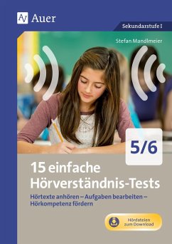 15 einfache Hörverständnis-Tests 5-6 - Mandlmeier, Stefan