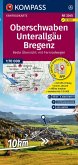 KOMPASS Fahrradkarte 3345 Oberschwaben, Unterallgäu, Bregenz 1:70.000 KOMPASS Fahrradkarte 3345 Oberschwaben, Unterallgäu, Bregenz 1:70.000
