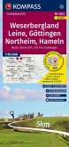 KOMPASS Fahrradkarte 3363 Weserbergland, Leine, Göttingen, Northeim, Hameln mit Knotenpunkten 1:70.000 KOMPASS Fahrradkarte 3363 Weserbergland, Leine, Göttingen, Northeim, Hameln mit Knotenpunkten 1:70.000
