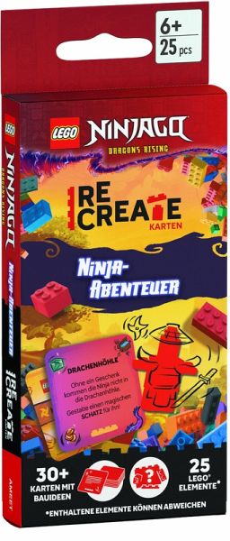 LEGO® - ReCreate Karten - Ninja-Abenteuer LEGO® - ReCreate Karten - Ninja-Abenteuer