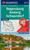 KOMPASS Wanderkarte 176 Regensburg, Amberg, Schwandorf 1:50.000 KOMPASS Wanderkarte 176 Regensburg, Amberg, Schwandorf 1:50.000