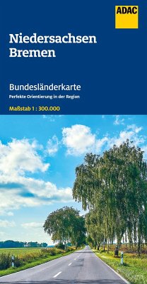 Cover ADAC Bundesländerkarte Deutschland 03 Niedersachsen, Bremen 1:300.000