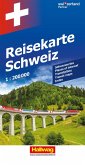 Hallwag Strassenkarte Reisekarte Schweiz 1:200.000 Hallwag Strassenkarte Reisekarte Schweiz 1:200.000