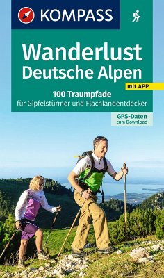 Cover KOMPASS Wanderlust Deutsche Alpen