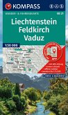 KOMPASS Wanderkarte 21 Liechtenstein, Feldkirch, Vaduz 1:50.000 KOMPASS Wanderkarte 21 Liechtenstein, Feldkirch, Vaduz 1:50.000