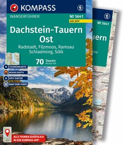Cover KOMPASS Wanderführer Dachstein-Tauern Ost, 70 Touren mit Extra-Tourenkarte