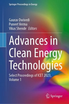 Advances in Clean Energy Technologies (eBook, PDF)