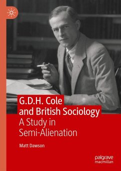 Cover G.D.H. Cole and British Sociology (eBook, PDF)
