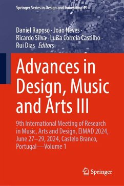Cover Advances in Design, Music and Arts III (eBook, PDF)