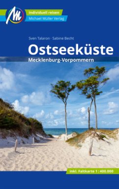 Cover Ostseeküste Reiseführer Michael Müller Verlag, m. 1 Karte 