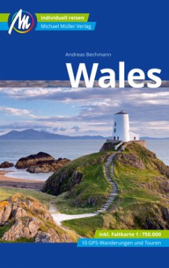 Cover Wales Reiseführer Michael Müller Verlag, m. 1 Karte 
