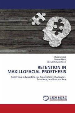 Cover RETENTION IN MAXILLOFACIAL PROSTHESIS