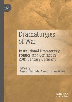 Cover Dramaturgies of War