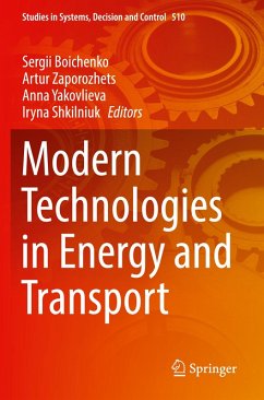 Cover Modern Technologies in Energy and Transport