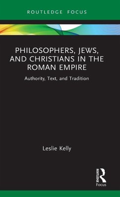 Cover Philosophers, Jews, and Christians in the Roman Empire