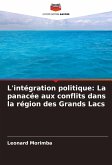 L'intégration politique: La panacée aux conflits dans la région des Grands Lacs L'intégration politique: La panacée aux conflits dans la région des Grands Lacs